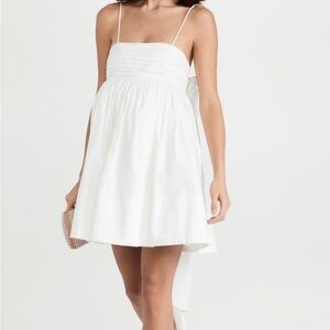 Cantina Bow Back Dress White